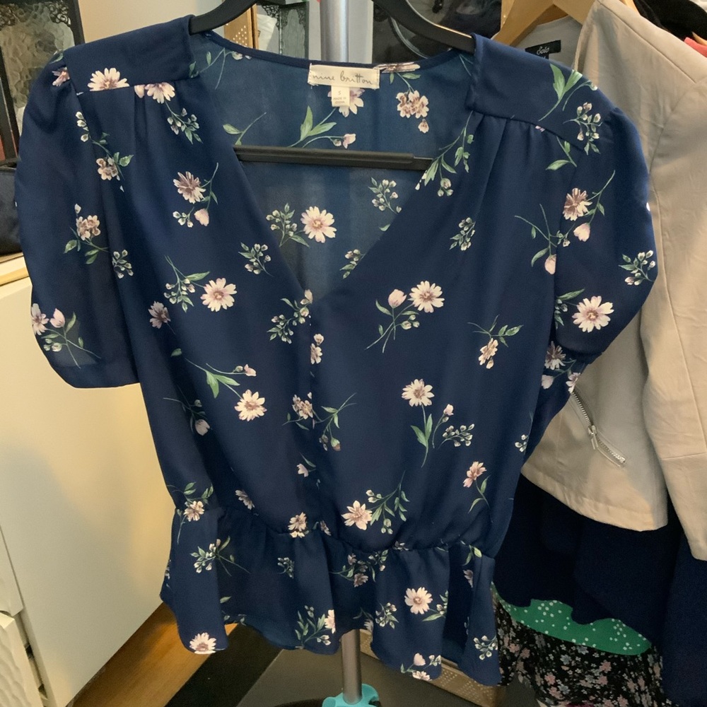 Floral Blouse by Nine Britton